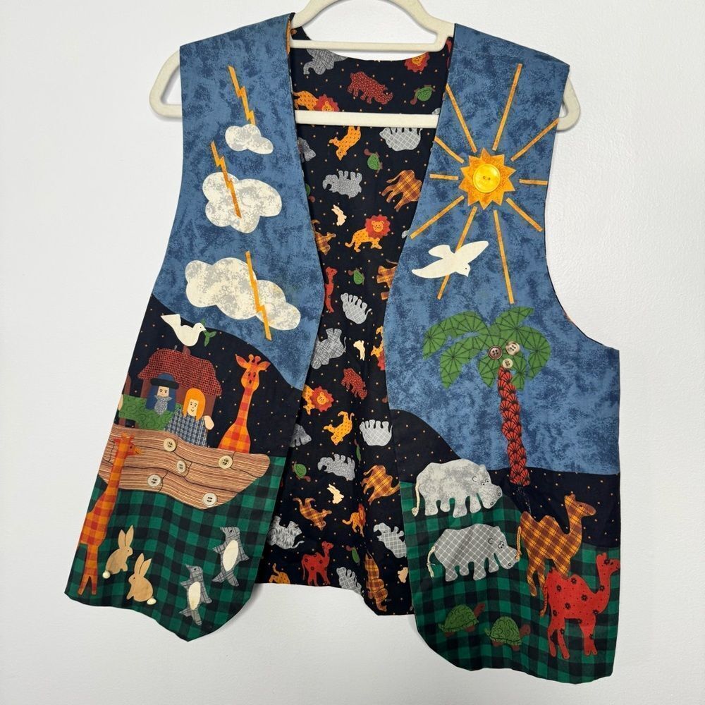Vintage Noah’s Ark vest